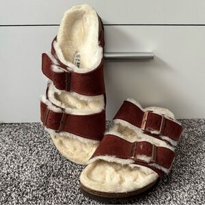 Birkenstock Arizona Fur Shearling